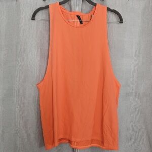 Carbon38 Atom Keyhole Back Coral Tank Top Size S